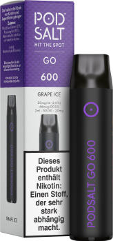 Pod Salt - Go 600 - Grape Ice *Steuerware*